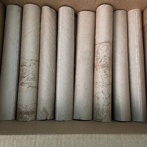 28 Towel Paper Cardboard rolls (11 inches Tall) for arts, crafts, projects, etc.